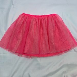 Pink tutu like skirt
